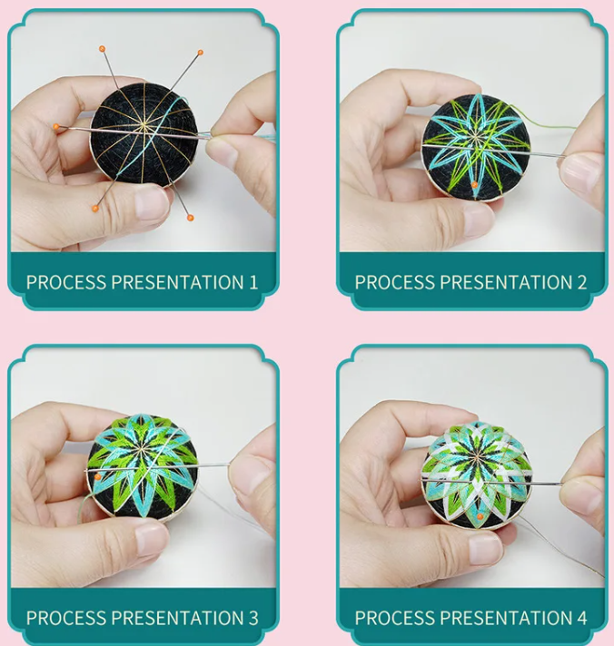 Kit Temari Trèfle et Sakura