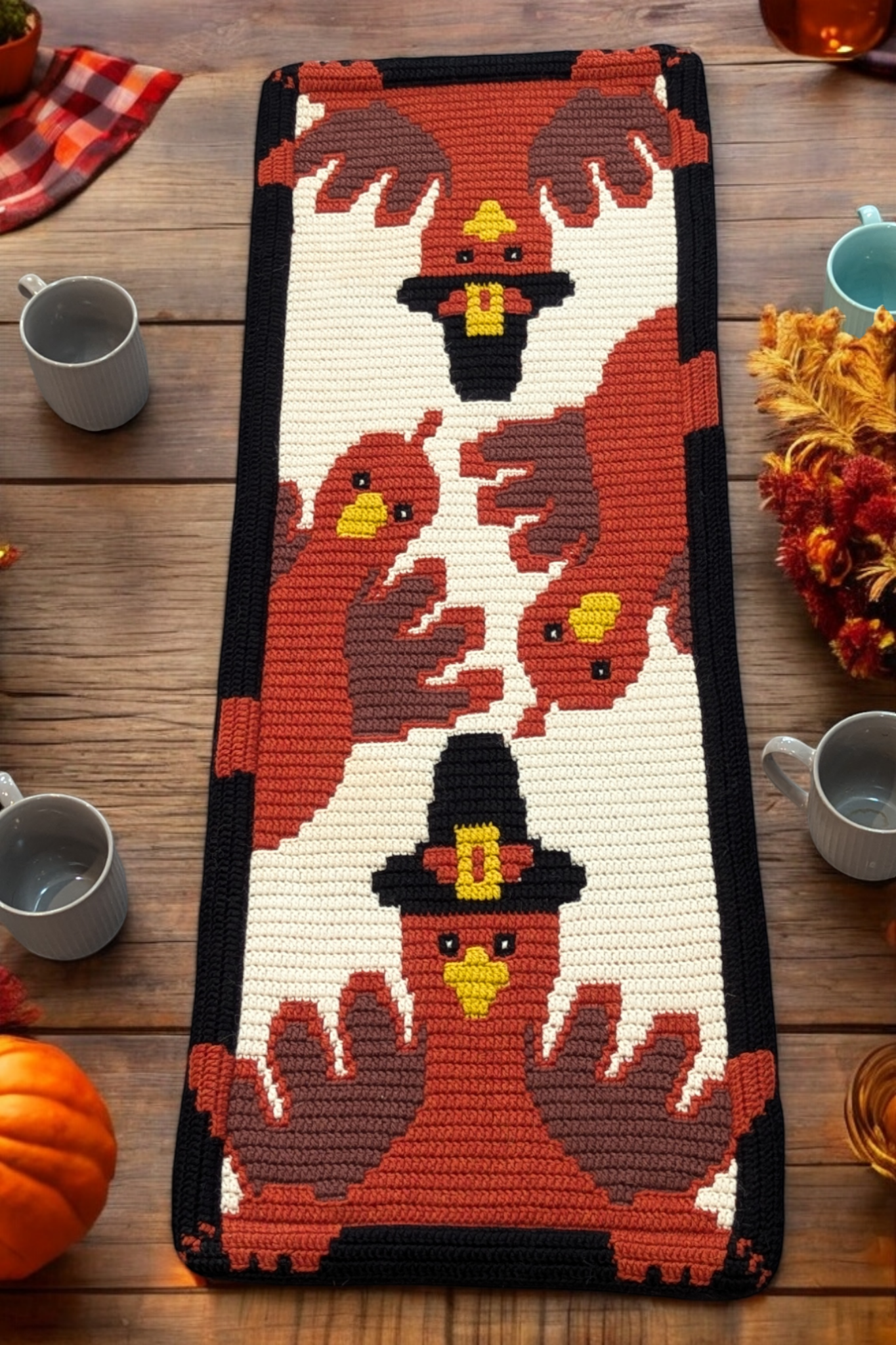 Patron Crochet "Crazy Turkey"