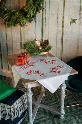 KIT NAPPE GNOMES DE NOËL EN SKI