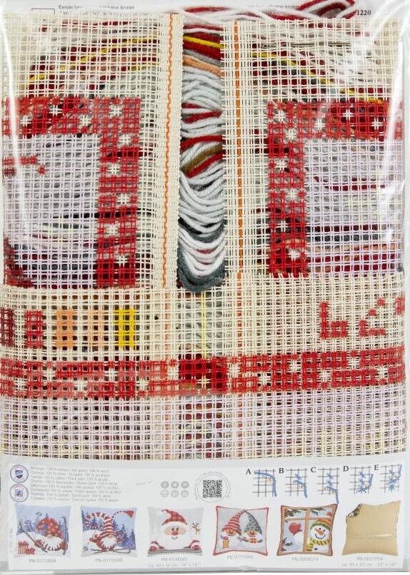 KIT COUSSIN AU POINT DE CROIX GNOME A PATIN