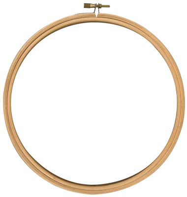 Cercle à broder en bois 14,5cm