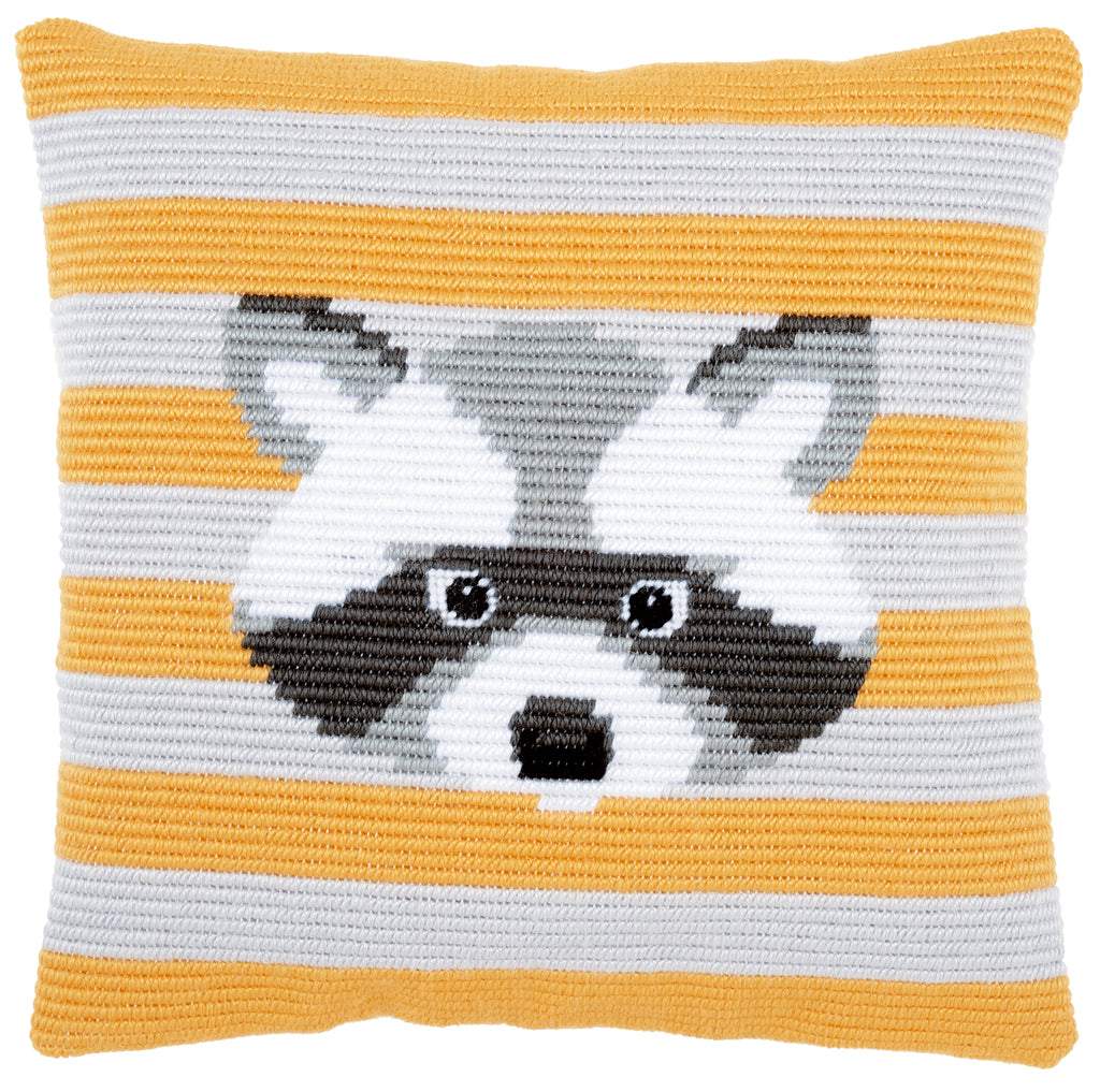 KIT COUSSIN AU POINT DE GOBELINS - Raton laveur