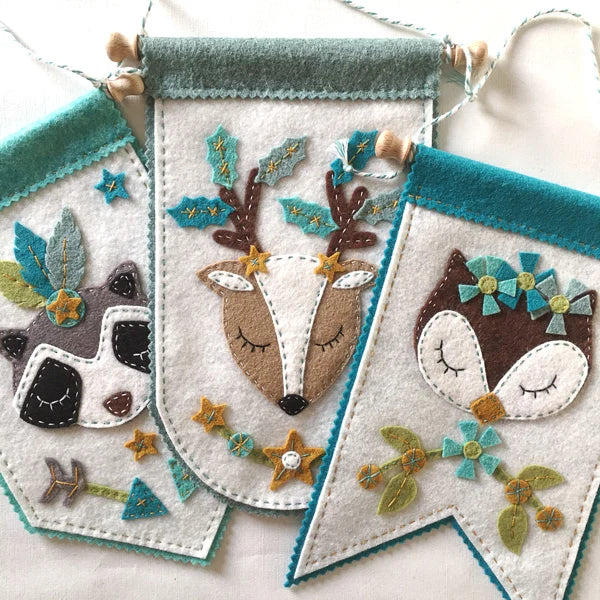 kit feutrine "Animaux de la forêt"