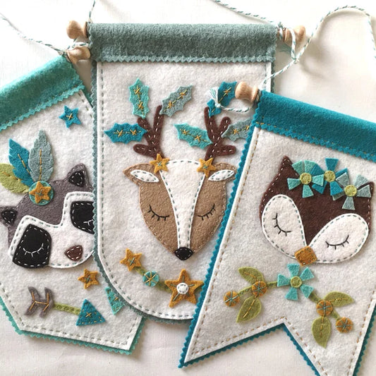 kit feutrine "Animaux de la forêt"