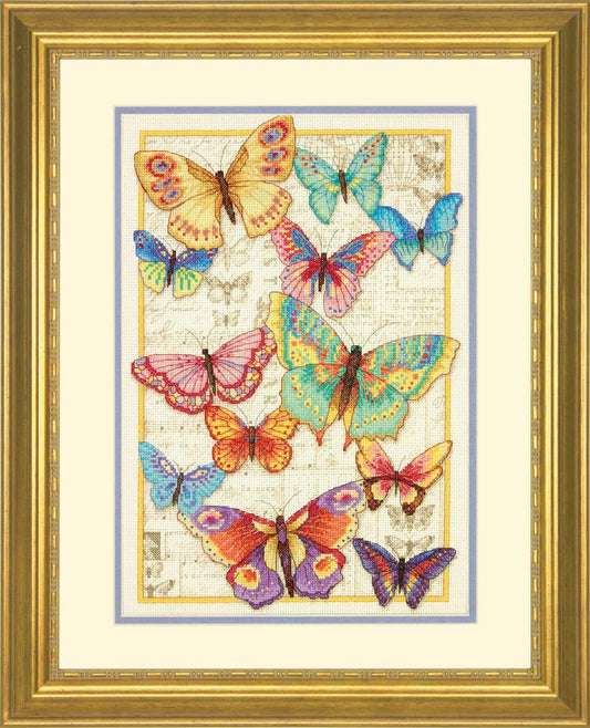 Kit au point compté Butterfly Beauty