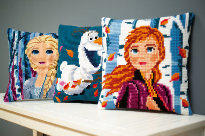 Kit Coussin au Point de Croix Disney - Olaf